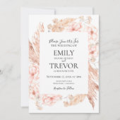 Dreamweaver Cream Earthy-huwelijksuitnodigingsdeta (Voorkant)