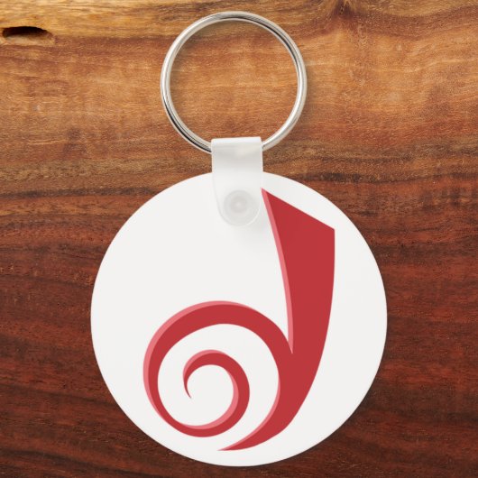 Dreamweaver "D"-sleutelhanger Sleutelhanger (Voorkant)