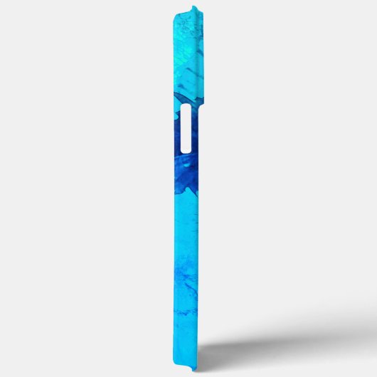 Dreamweaver Dahlia Delight in Beauful Blues Case-Mate iPhone Case (Achterkant / Rechts)