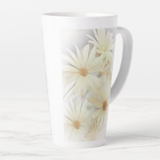 Dreamweaver Daisies 2 Latte Mok (Rechterhoek)