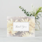 Dreamweaver Daisies 3 Bedankkaart (Staand voorkant)