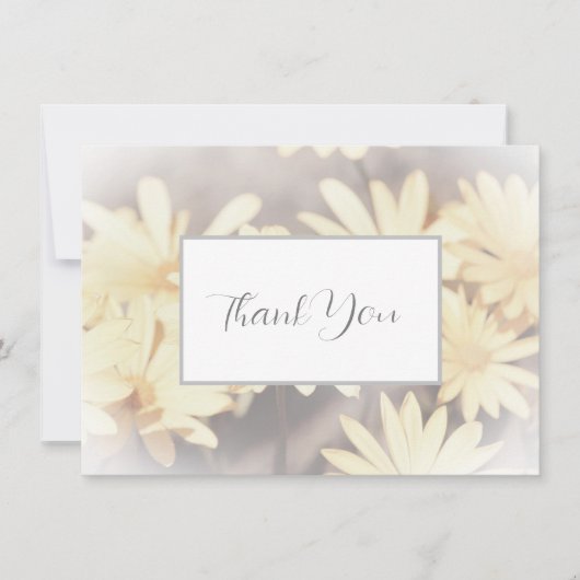 Dreamweaver Daisies 3 Bedankkaart (Voorkant)