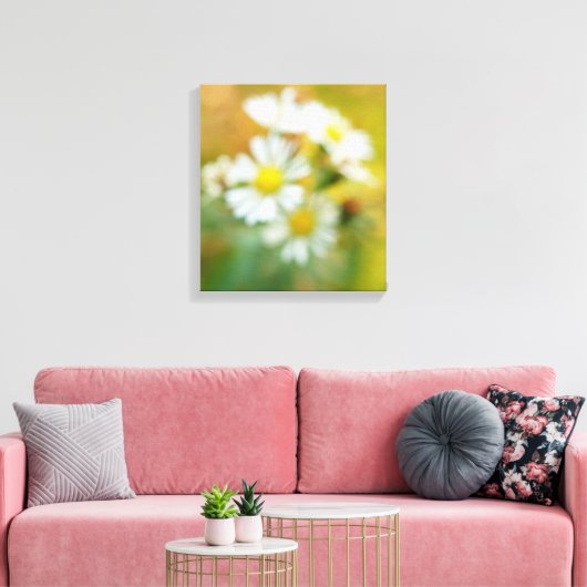 Dreamweaver' Daisies Canvas Afdruk (Insitu (Woonkamer))