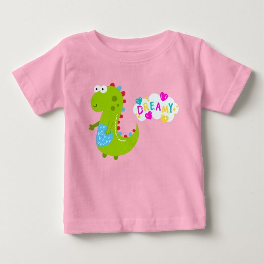Dreamweaver Dinosaur Baby T-Shirt (Voorkant)