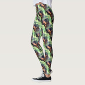 Dreamweaver Doberman Pinscher Face Painting Leggings (Links)