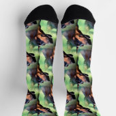 Dreamweaver Doberman Pinscher Face Painting Sokken (Top)