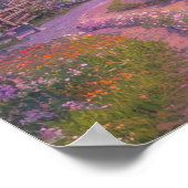 Dreamweaver Dusk: Een Serene Countryside Scene Poster (Hoek)