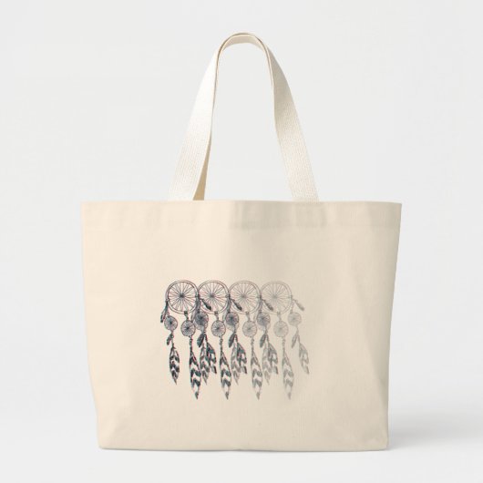 Dreamweaver Fade Grote Tote Bag (Voorkant)