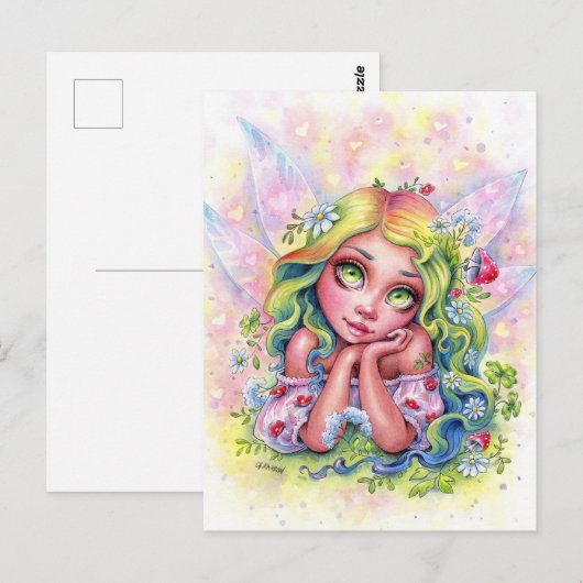 Dreamweaver Fae Briefkaart (Voorkant / Achterkant)