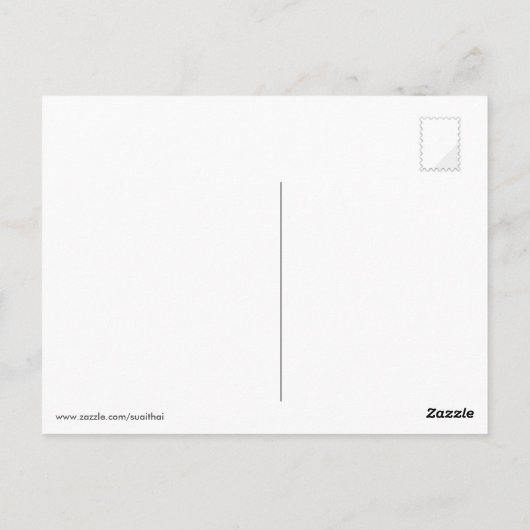 Dreamweaver Fairy Briefkaart (Achterkant)