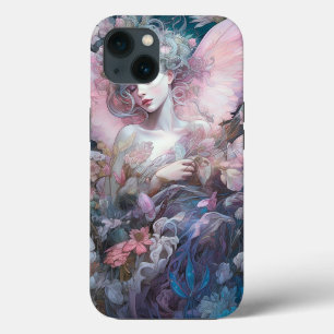 Dreamweaver Fairy Girl Pink Blue Fantasy Art Case-Mate iPhone Case