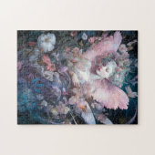 Dreamweaver Fairy Girl Pink Blue Fantasy Art Legpuzzel (Horizontaal)