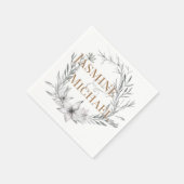 Dreamweaver Floral | Papier op maat Servet (Hoek)