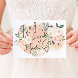 Dreamweaver Floral V2 Bloemenmeisje Kaart