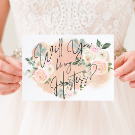 Dreamweaver Floral V2 Hostess Kaart