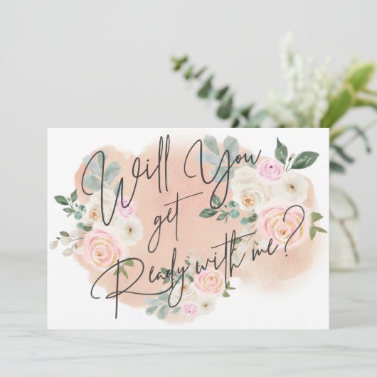 Dreamweaver Floral V2 maak me klaar met mijn Kaart (Staand voorkant)