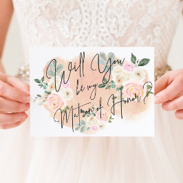 Dreamweaver Floral V2 Matron of Honor Kaart