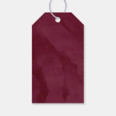 Dreamweaver Foliage Dank u V1 Burgundy ID817 Cadeaulabel (Achterkant)