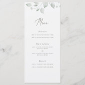 Dreamweaver Foliage Menu Kaart (Voorkant)