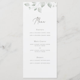 Dreamweaver Foliage Menu Kaart