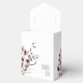 Dreamweaver Foliage Wedding Burgundy ID817 Bedankdoosjes (Geopend)