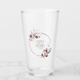 Dreamweaver Foliage Wedding Burgundy ID817 Glas