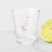 Dreamweaver Foliage Wedding Burgundy ID817 Shot Glas (Achterkant)