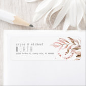 Dreamweaver Foliage Wedding V1 Blush Pink ID817 Etiket (Insitu)