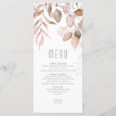 Dreamweaver Foliage Wedding V1 Blush Pink ID817 Menu (Voorkant)