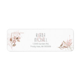 Dreamweaver Foliage Wedding V2 Blush Pink ID817 Etiket