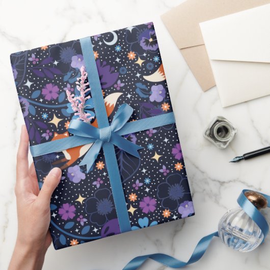 Dreamweaver Folk Foxes Cadeaupapier (Geschenken)