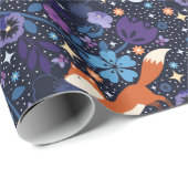 Dreamweaver Folk Foxes Cadeaupapier (Rol Hoek)