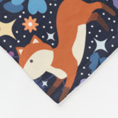 Dreamweaver Folk Foxes Fleece Deken (Hoek)