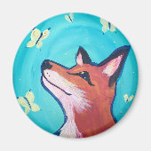 Dreamweaver Fox Kitchen Magnet (Voorkant)