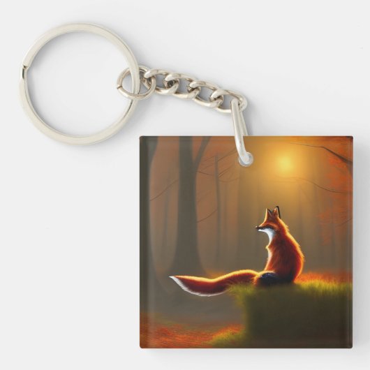 Dreamweaver Fox Sleutelhanger (voorkant)