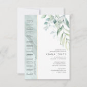 Dreamweaver Greenery Afstuderen Green/Blue ID911 Kaart (Voorkant)