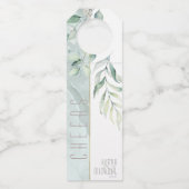 Dreamweaver Greenery Cheers Green/Blue ID817 Flessenhanger (Voorkant)