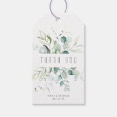 Dreamweaver Greenery Dank u V1 Green/Blue ID817 Cadeaulabel (Voorkant)