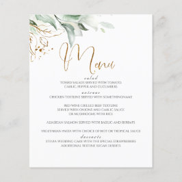 Dreamweaver Greenery en Eucalyptus Leaves Wedding  Flyer