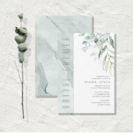 Dreamweaver Greenery Vrijgezellenfeest Green/Blue Kaart