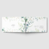 Dreamweaver Greenery Wedding Blue Green ID817 Gastenboek (Volledig)