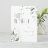 Dreamweaver Greenery Wedding Green/Blue ID817 (Staand voorkant)