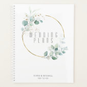 Dreamweaver Greenery Wedding Green/Blue ID817 Planner (Voorkant)
