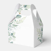 Dreamweaver Greenery Wedding Green/Blue V2 ID817 Bedankdoosjes (Achterkant)