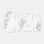 Dreamweaver Greenery Wedding Green/Blue V2 ID817 Bedankdoosjes (Uitgevouwen)