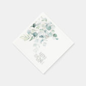 Dreamweaver Greenery Wedding V1 Green/Blue ID817 Servet (Hoek)