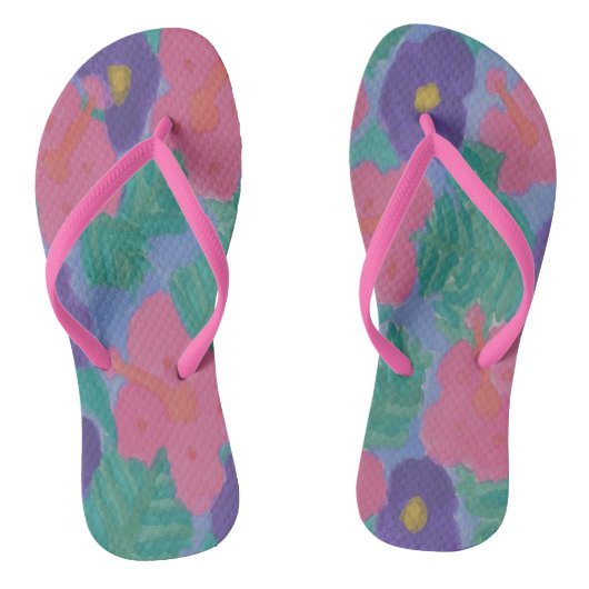 Dreamweaver Hibiscus Flipflops Teenslippers (Voetbed)