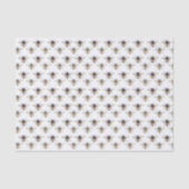 Dreamweaver Honeybee Pattern in bleke en middelgro Tissuepapier (Voorkant)