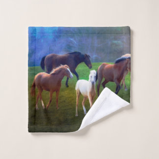 Dreamweaver Horse Scene Washandje