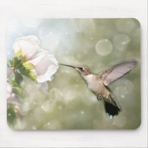Dreamweaver Hummingbird in vlucht Muismat